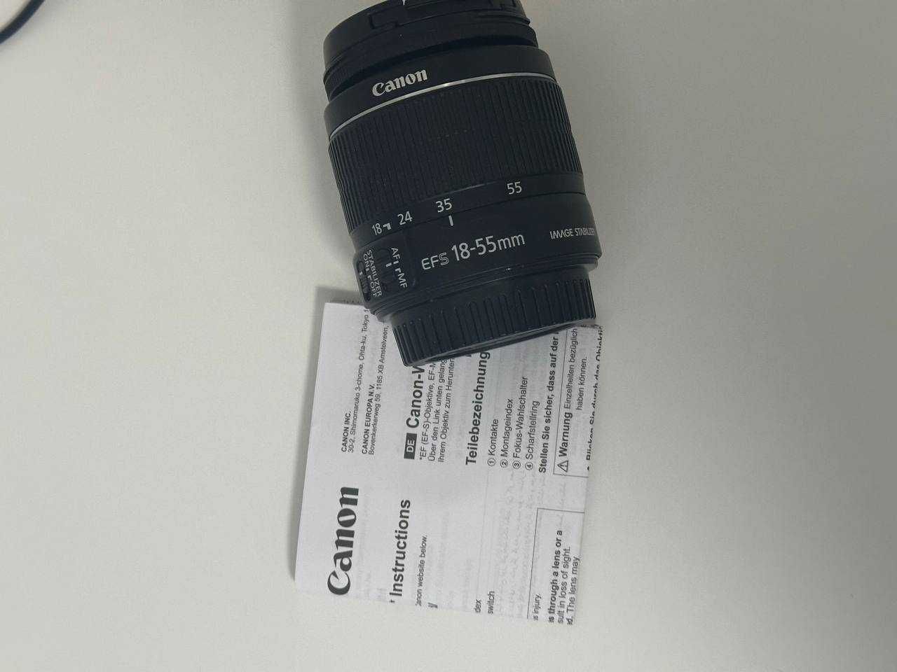 объектив для фотоаппарата Canon EFS 18-55mm