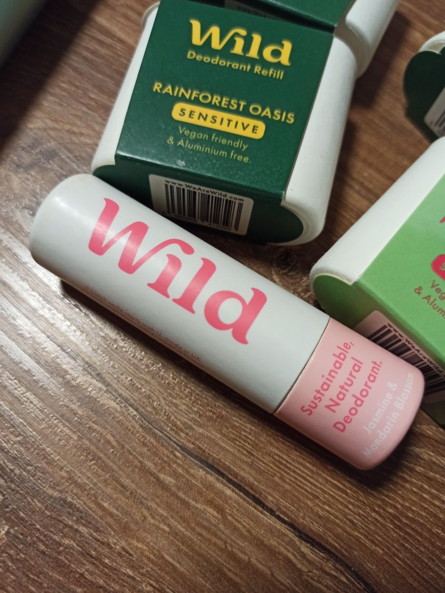 Натурален дезодорант Wild, стик мини и пълнител
