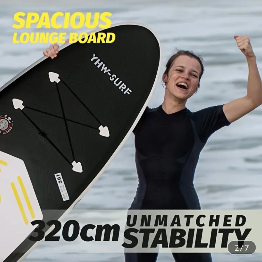 ЧИСТО НОВ Paddle board с аксесоари