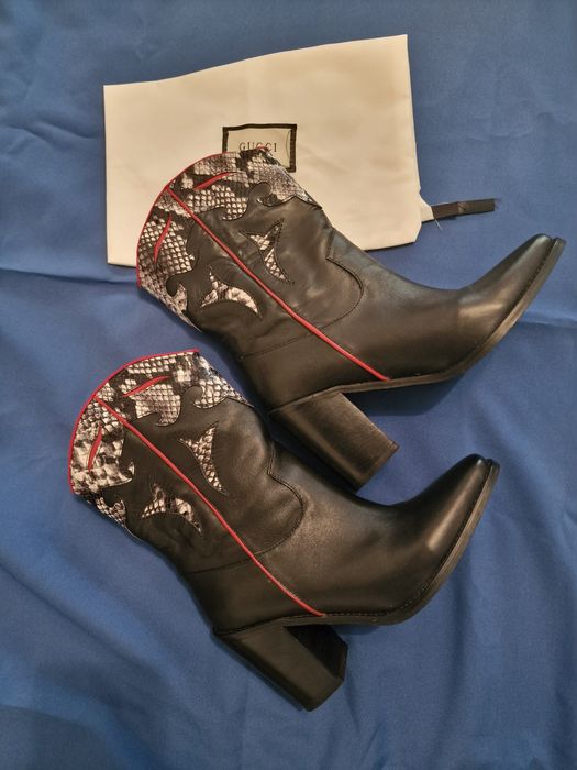 Сапоги казачки натуральная кожа Турция, 36-37размер