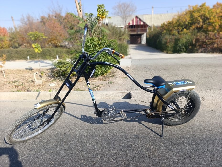 Вело чоппер изготовлено по американской технологии