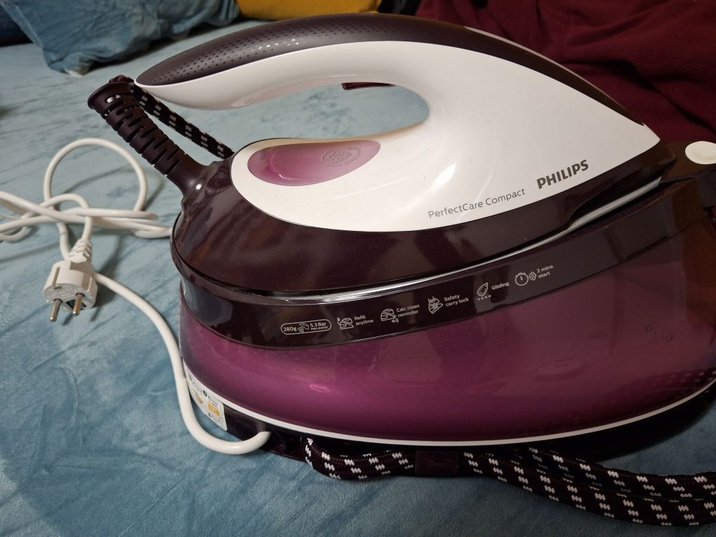 Statie de calcat Philips PerfectCare Compact GC7808/40, 2400 W