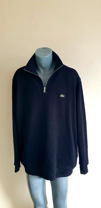 Lacoste Classic Fit  / 8 - 3XL НОВО! ОРИГИНАЛ! Мъжка Блуза с 3/4 Цип