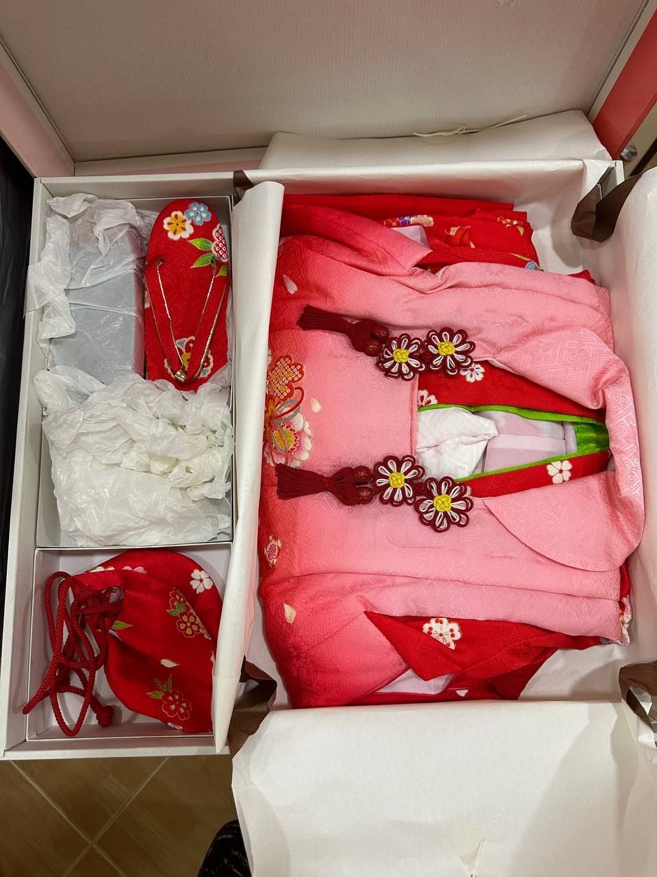 Детская кимоно набор +подарок