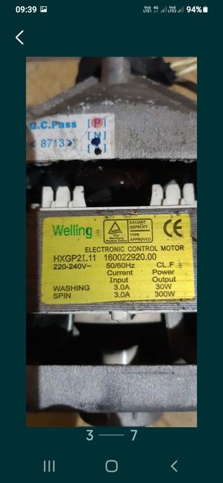 Motor mașina de spălat