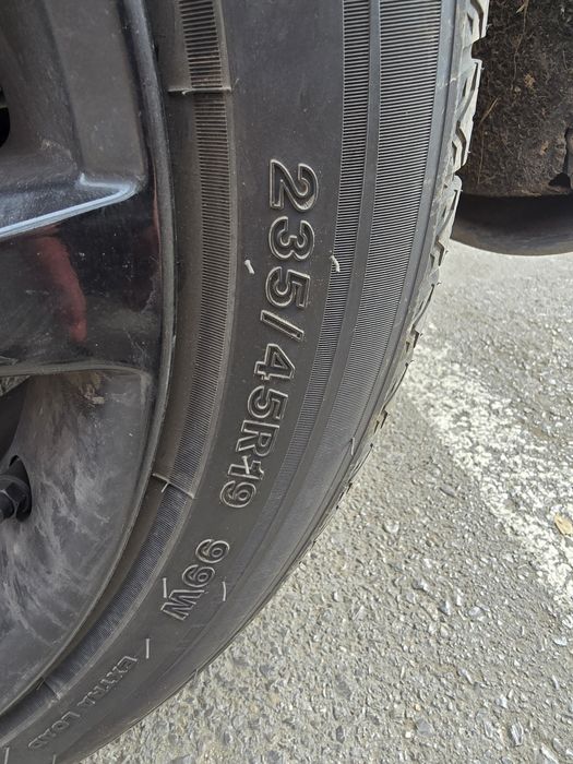 Джанти 5 112 19+гуми 235 45 19 зимни M+S AUDI