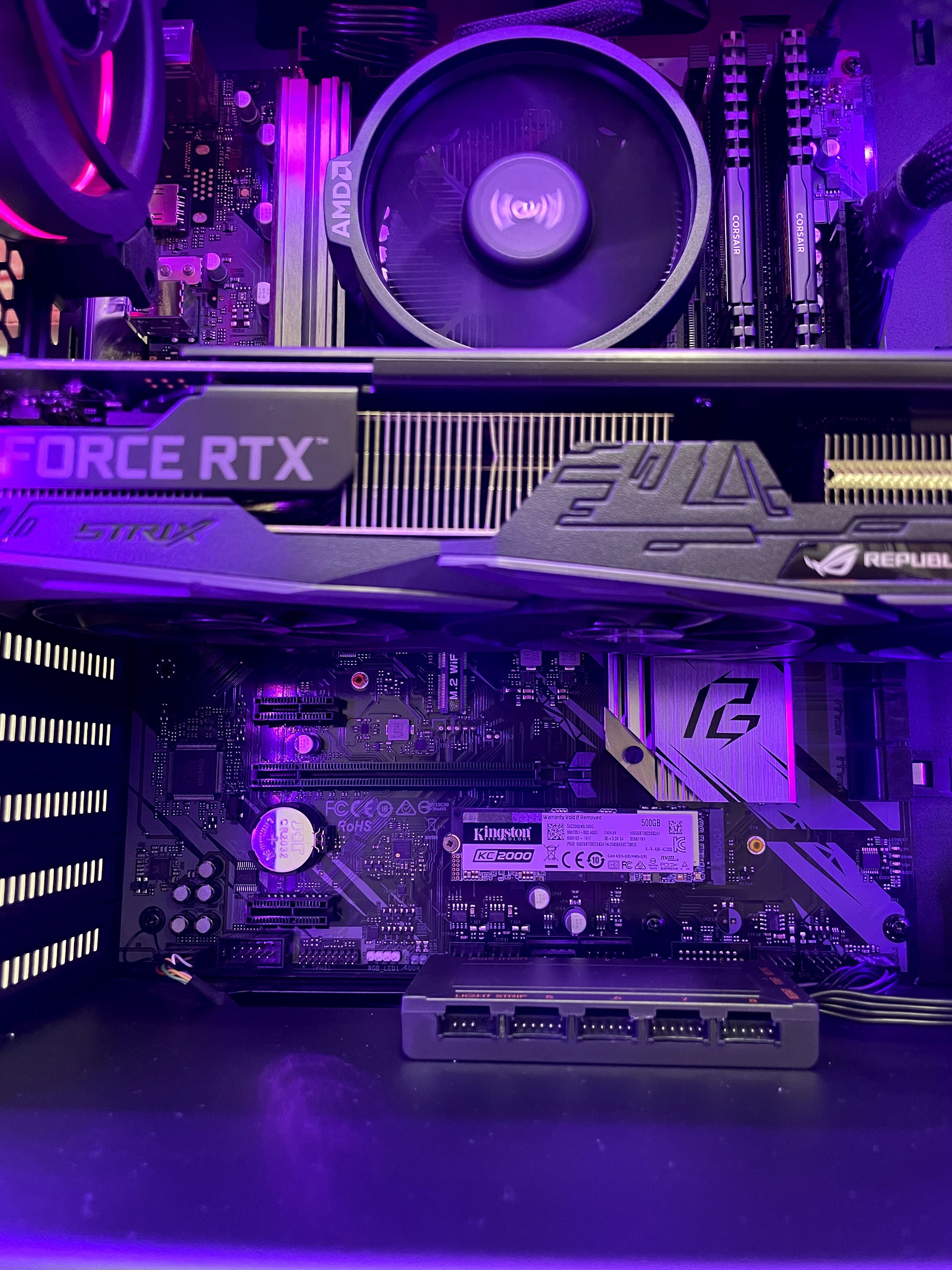PC Gaming Ryzen 5 5600X + RTX 2060 - 16GB RAM, SSD 750 GB +HDD 2TB