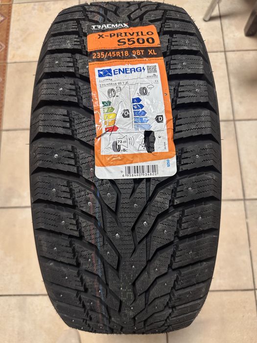 Резина зимняя шипованная