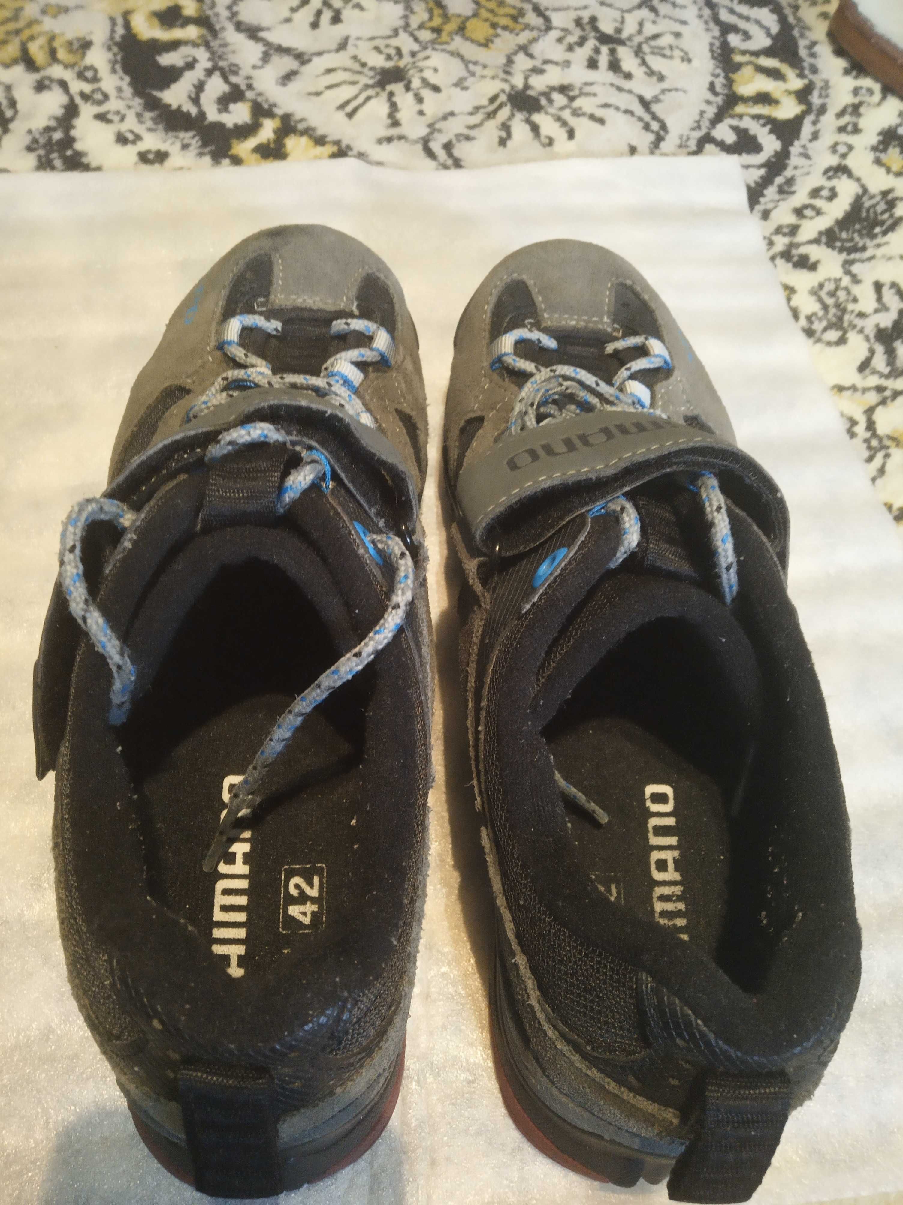 Pantofi Shimano  MT41, SPD ,42, cu placute