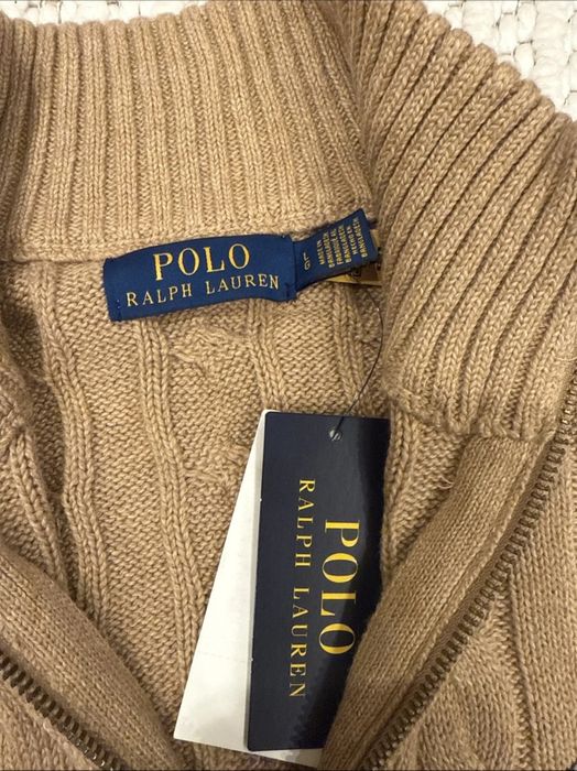 Polo Ralph Lauren пуловер, четвърт цип