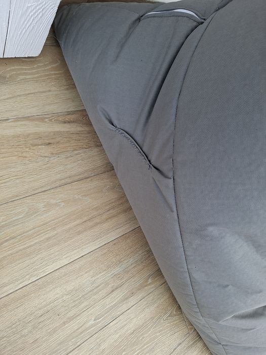 Vand puf terasa galben si gri