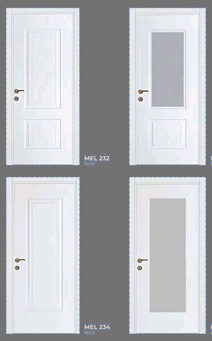 Бели интериорни врати на склад в София