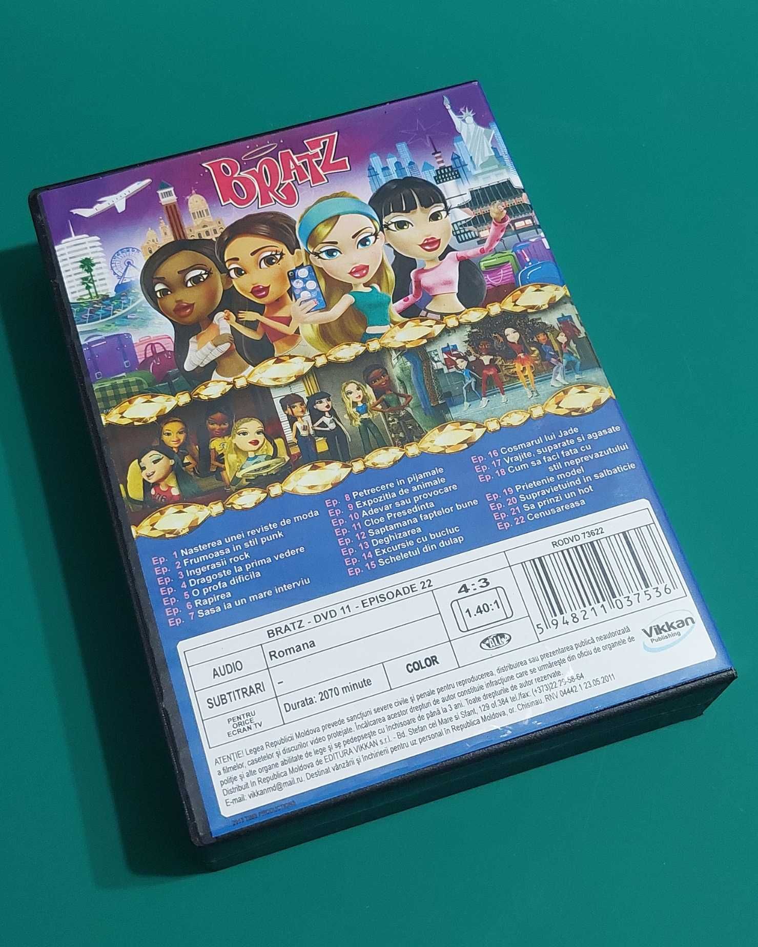 Bratz - Colectie 11 DVD-uri Desene Dublate Romana