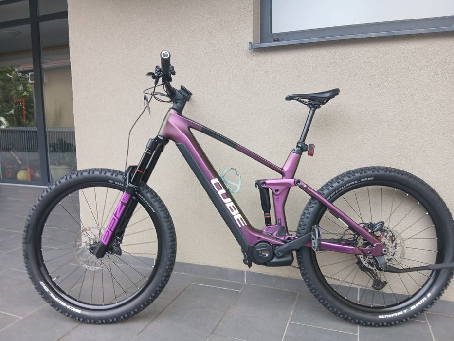 Full Suspension Electric 27.5er Carbon Bosch CX Smart CUBE 160 mm 750w