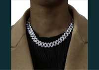 Lant cuban link iced out 30”