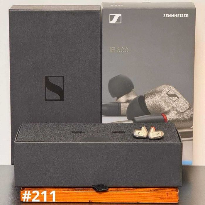 OFERTA!Original Sennheiser IE 600 Wired Audiophile Silver