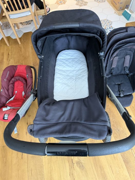 Maxi-Cosi 3-в-1 Бебешка количка – Пълен комплект!