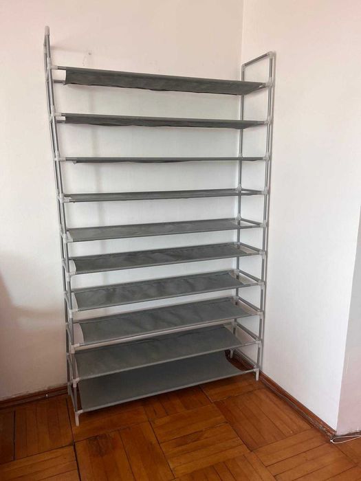 Etajera cu 10 rafturi