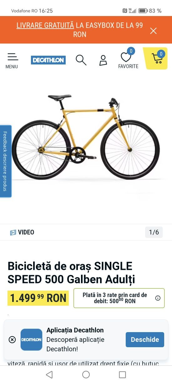 Bicicleta create