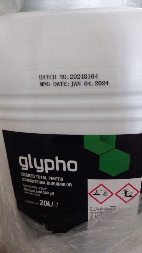 Erbicid Total Glypho 360 Ambalaj 20 l-glifosat 360g/l