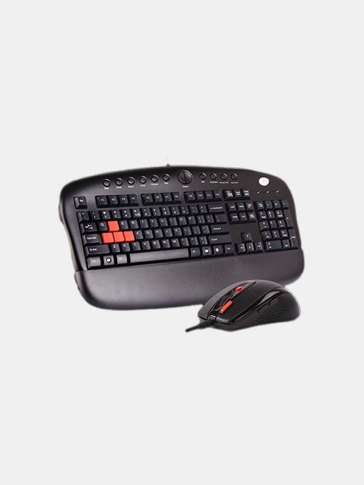 Игровой комплект A4Tech KX-2810BK — клавиатура + мышь. Есть доставка