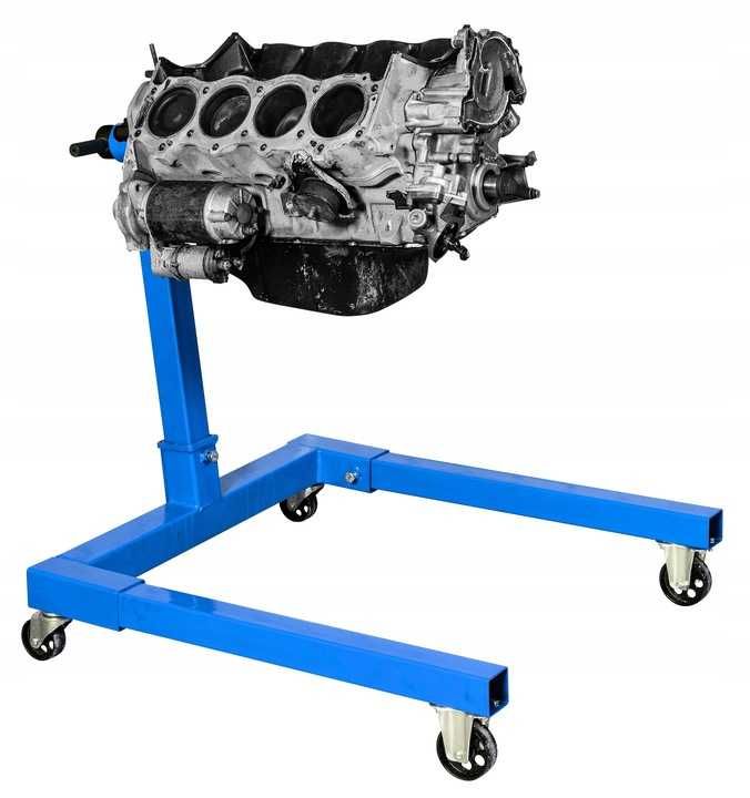 Carucior stand suport motor 680kg rotativ 360° cu 4 roti (B3207)
