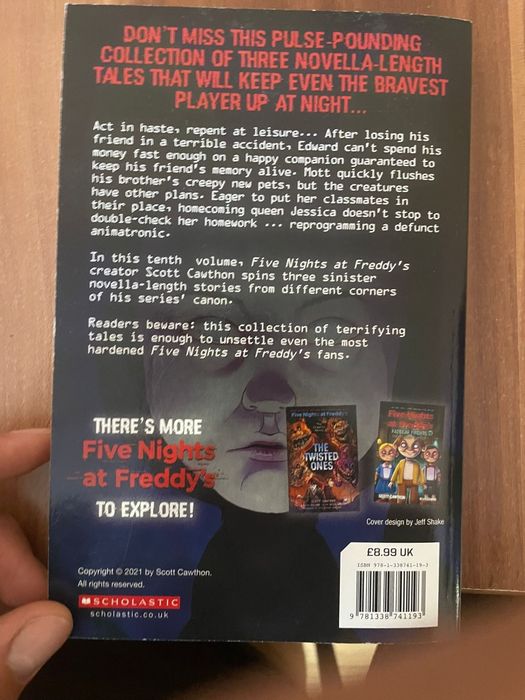 Carte five nights at Freddy's