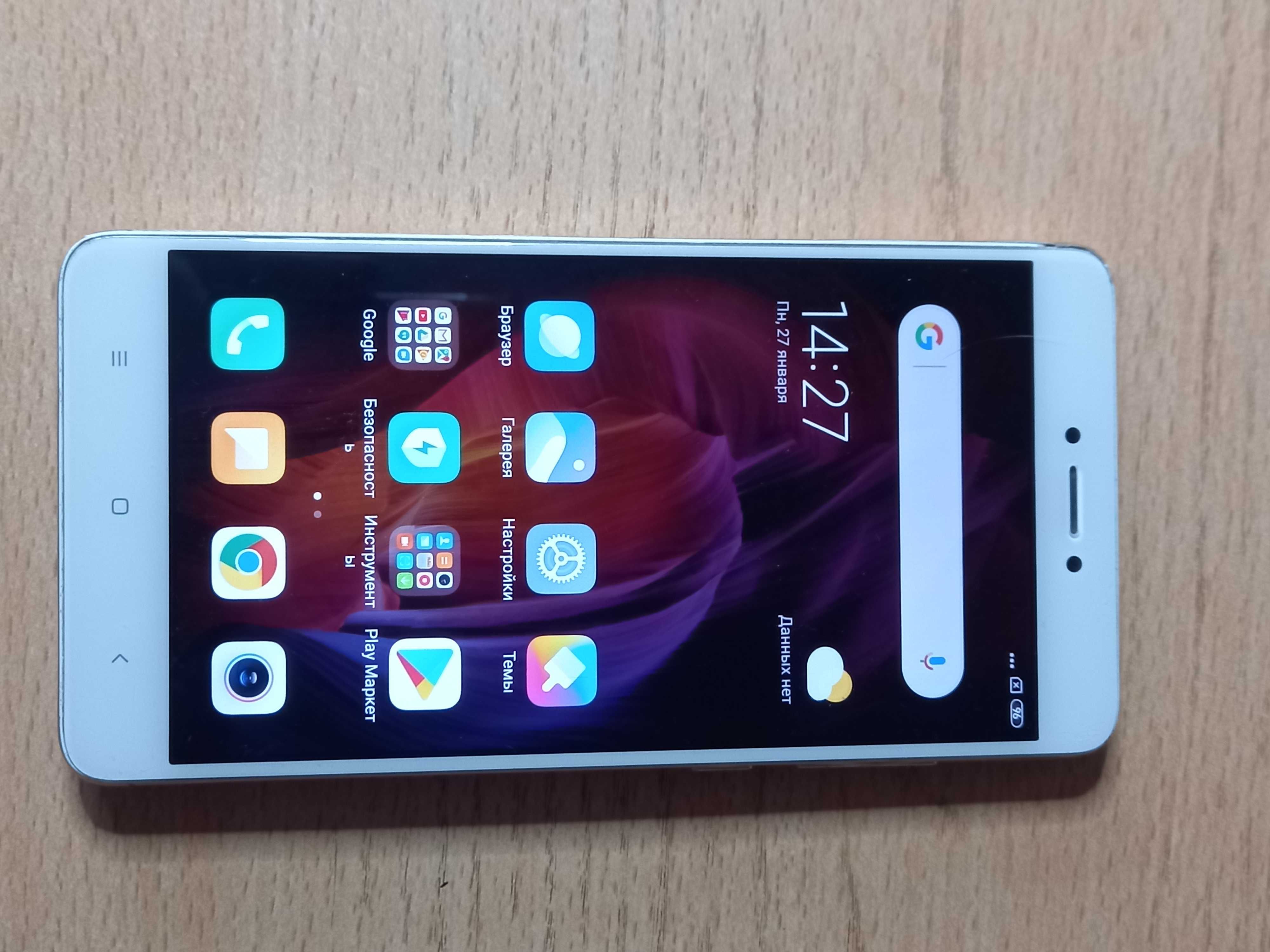 Продам сотовый телефон Redmi Note4 двухсимочный