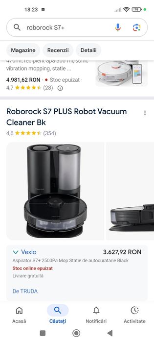 Aspirator robot Roborock Xiaomi