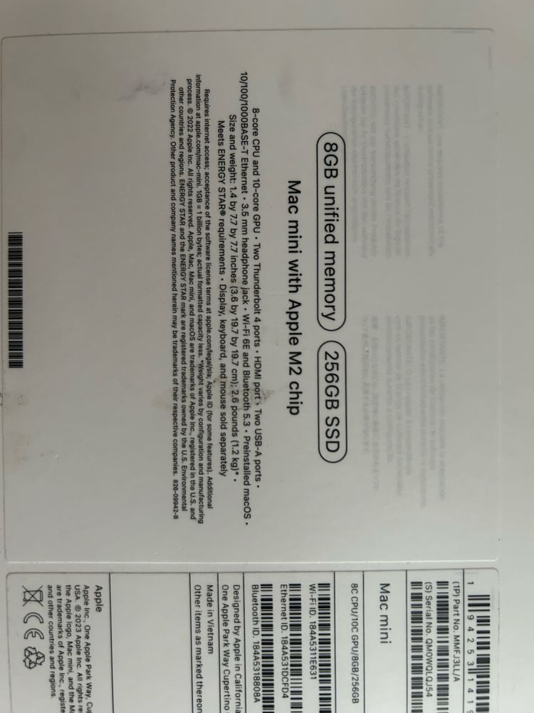 Apple Imac mini M2. Новый.