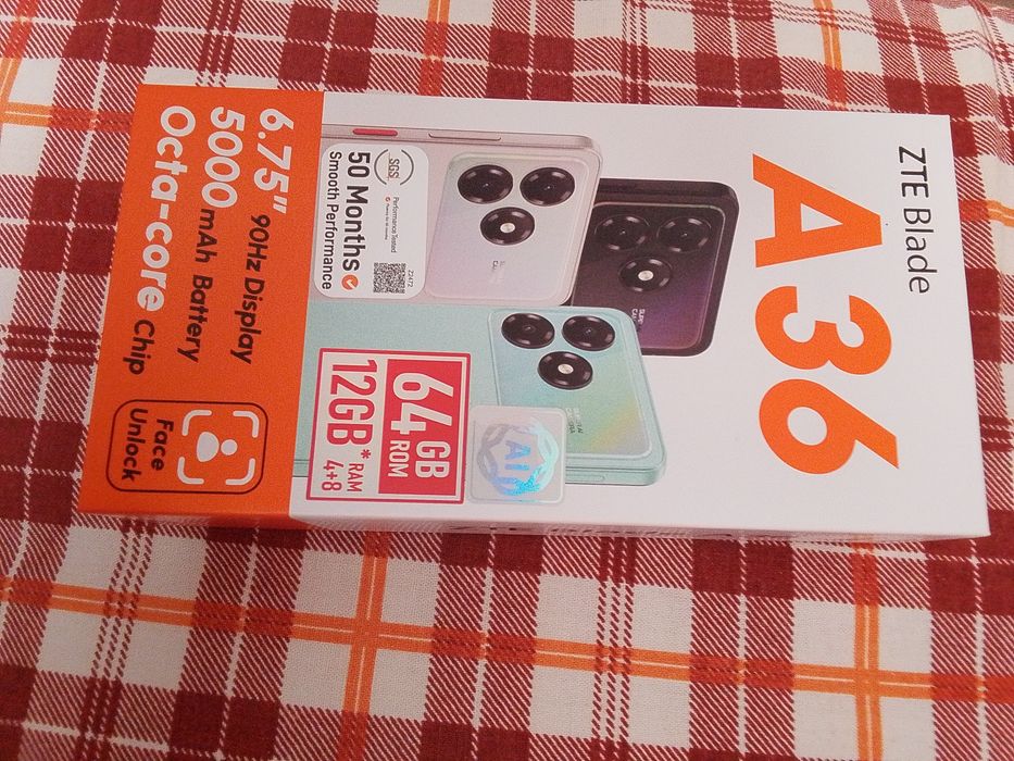 Продам ZTE Blade A36 черного цвета