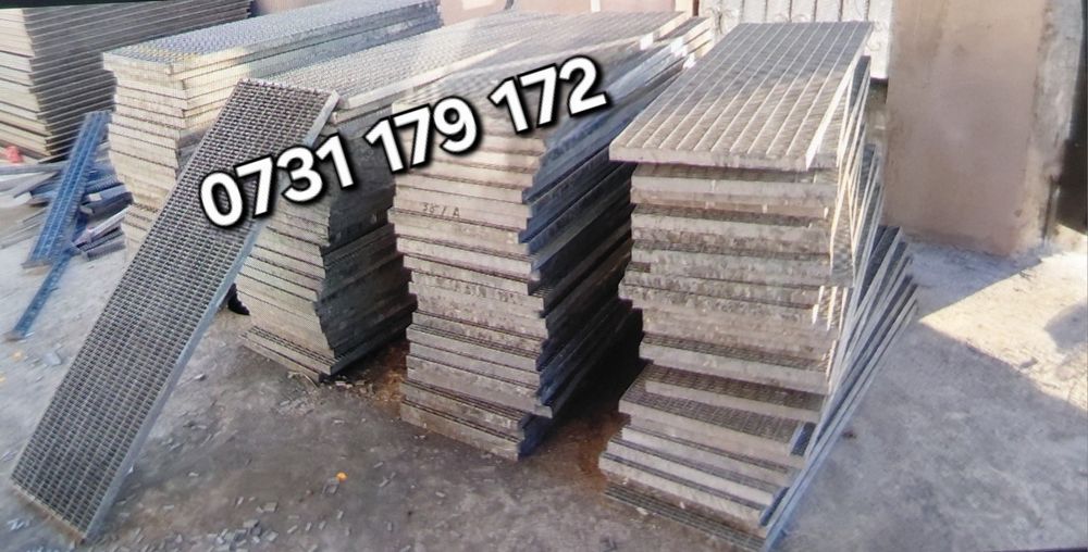 Trepte zincate galvanizat platforme zincate