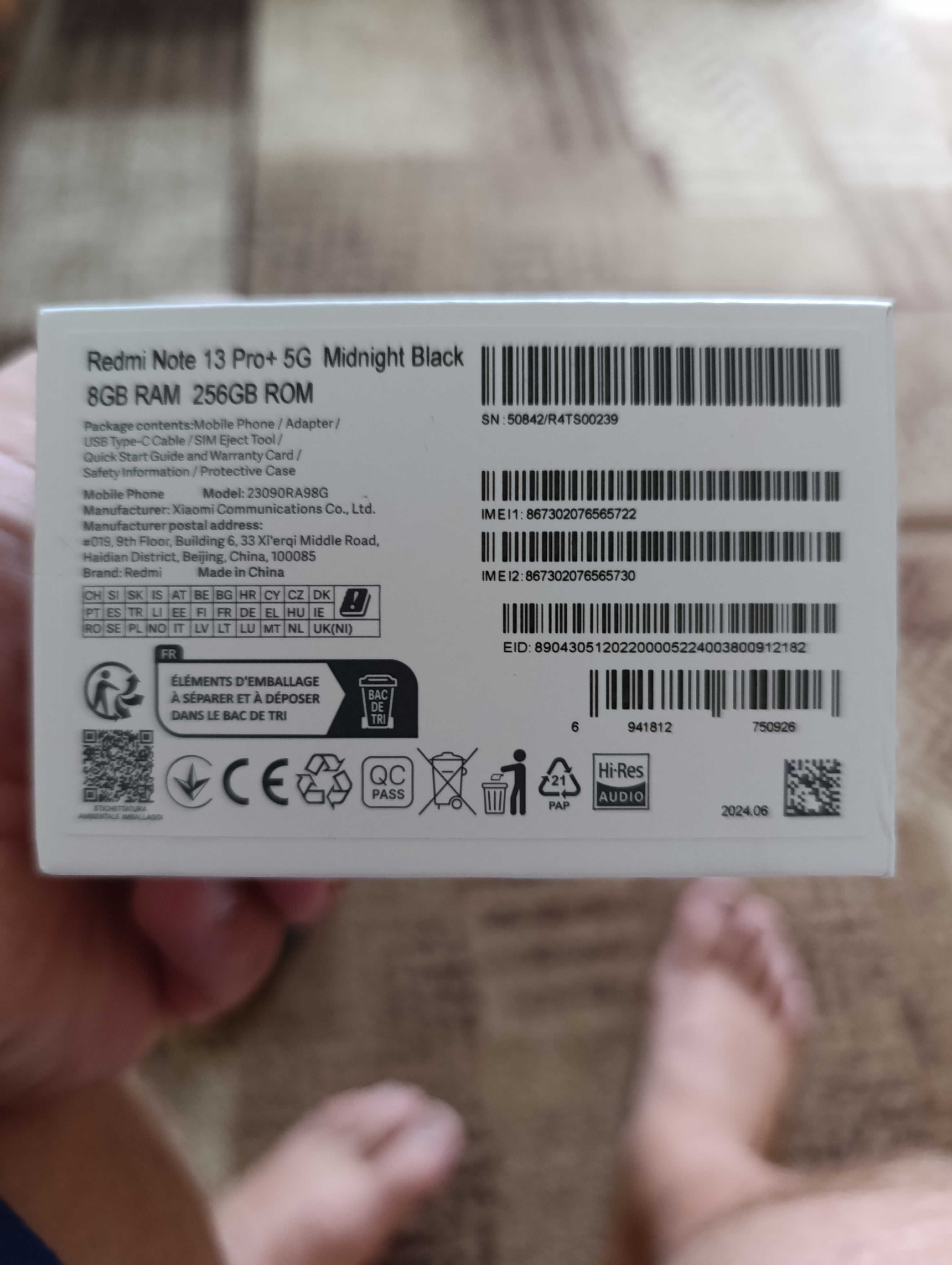 Xiaomi Redmi Note 13 pro + 5G със гаранция