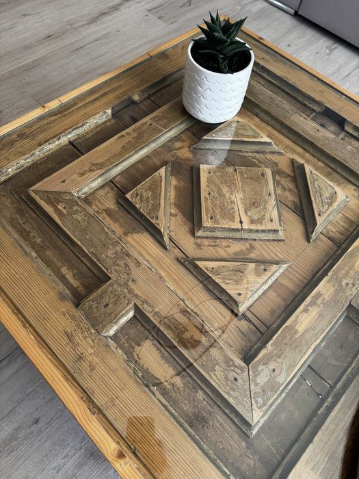 Vand masa lemn masiv living