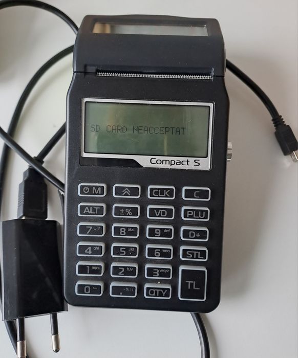 Casă de marcat, folosită foarte puțin,  in stare foarte bună.