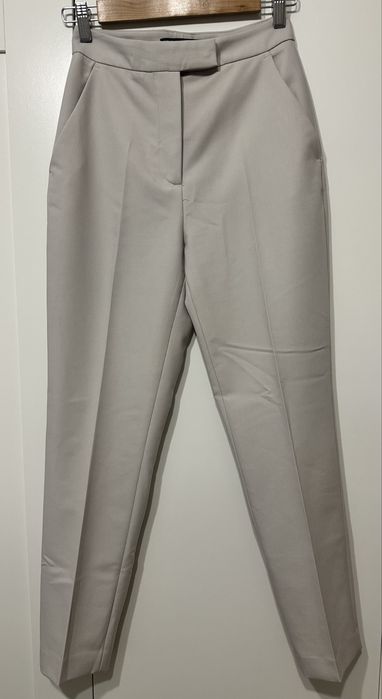 Pantaloni Zara office xs crem