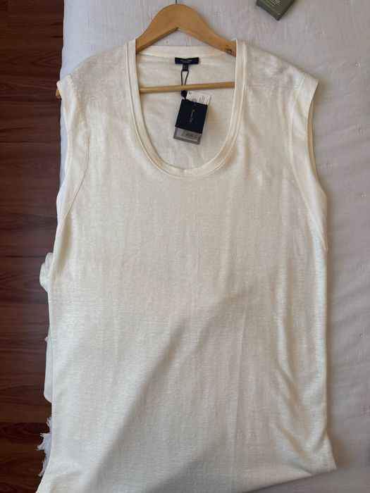 Платье без рукавов Massimo Dutti