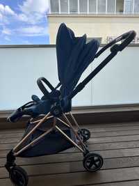 Cybex Mios mountain blue & rose gold