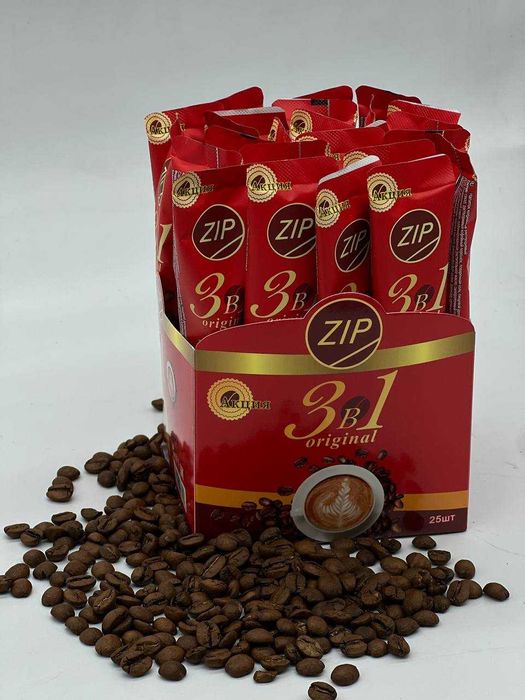 Ищем партнёров-дистрибьюторов для нового продукта – кофе Zip 3в1.
