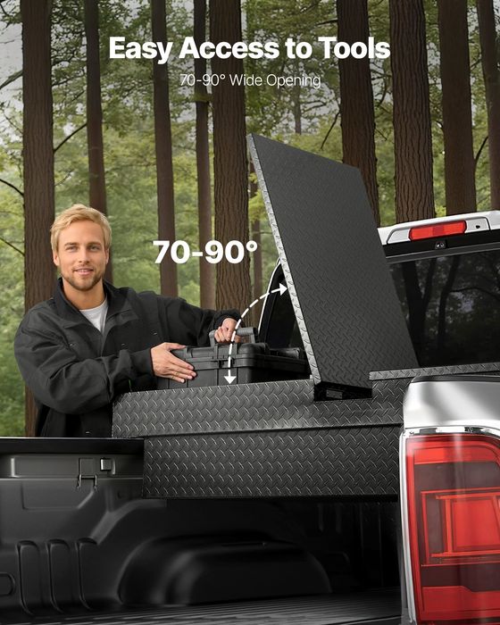 Cutie Aluminiu pentru Scule Camion,1778x508x330mm,Negru