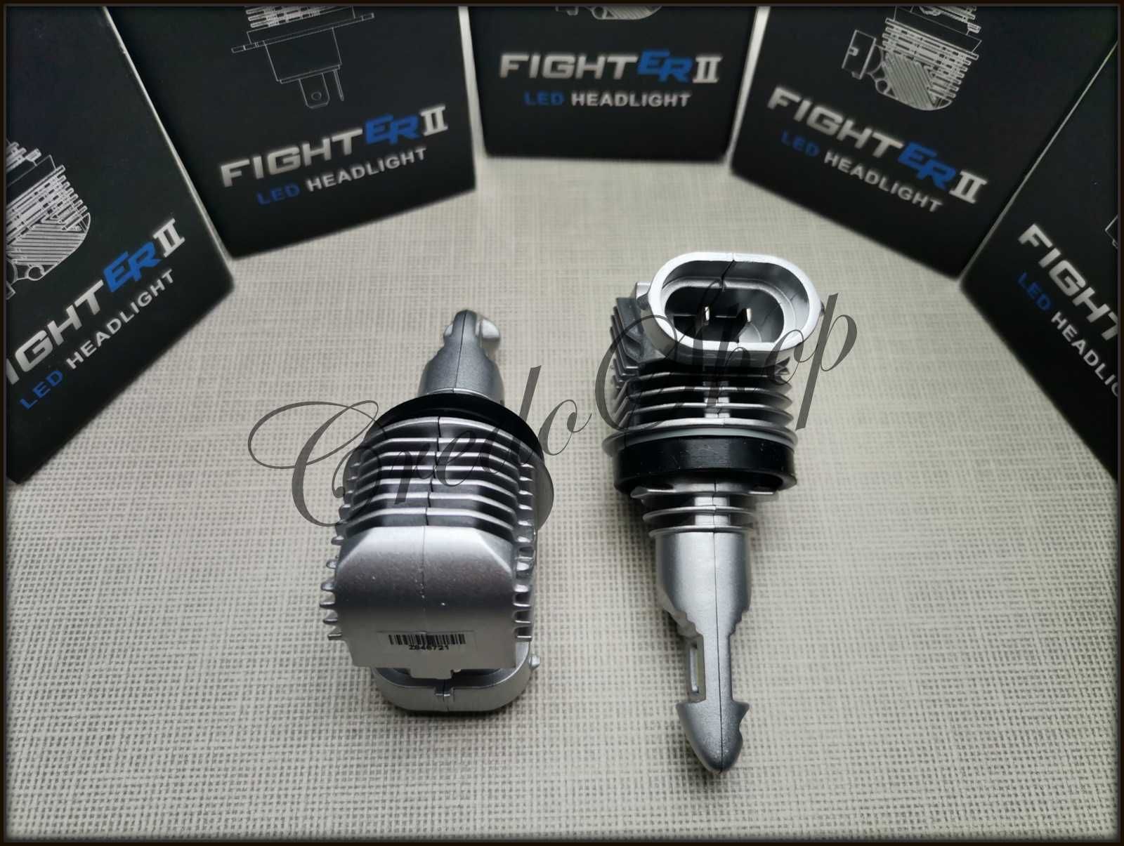 Ново!CAG LED крушки H8/H11/H9/H16(JP) Fighter II 20W 4800Lm Aluminium