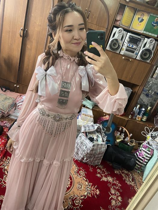 Платье на узату, сырга салу