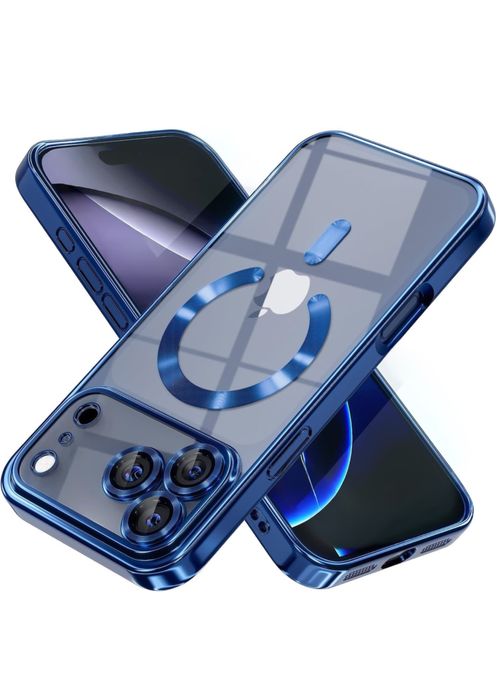 Iphone 17/17 AIR/17 PRO/17 PRO MAX Husa Magsafe Colorata Folie Sticla