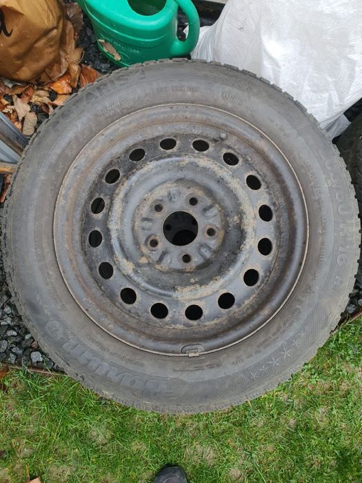 Jante tabla R16 cu anvelope iarna