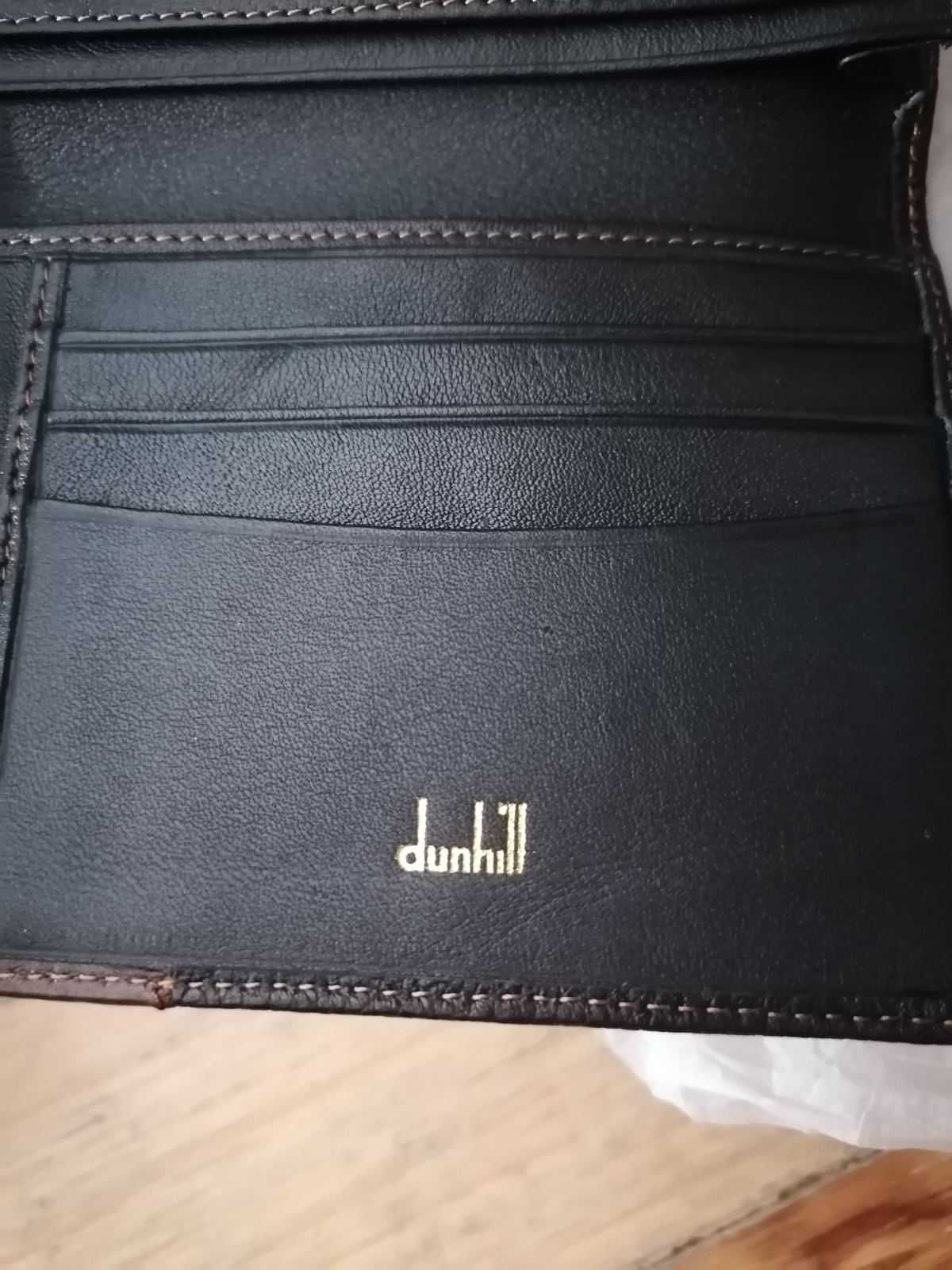 ALFRED DUNHILL , Портмоне от естествена кожа - НОВО.