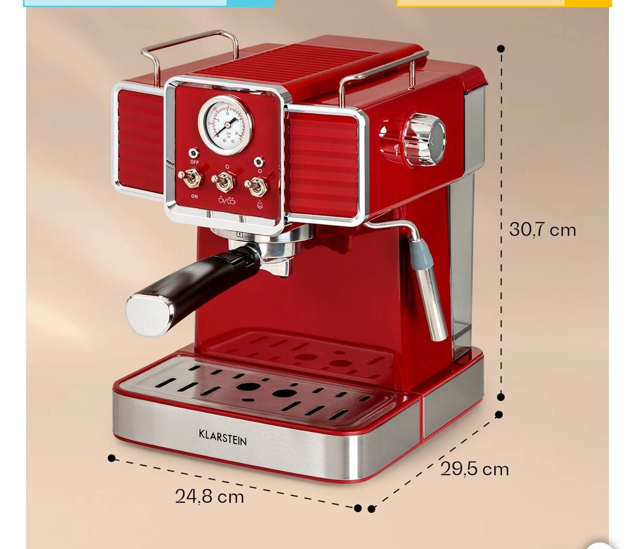 Gusto Classico Еспресо кафе машина. Внос от Германия. Немско качество