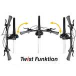 Pipa ghidon bicicleta cu pliere 180 grade st/dr - Stem Twist Pro SDS