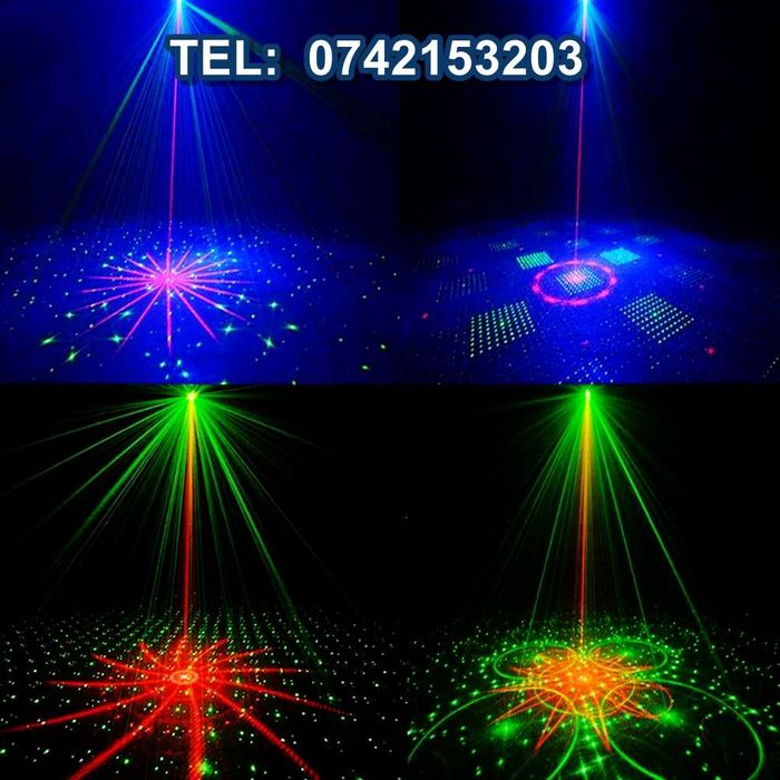 LASER  Dj Party Topolino UV RGB