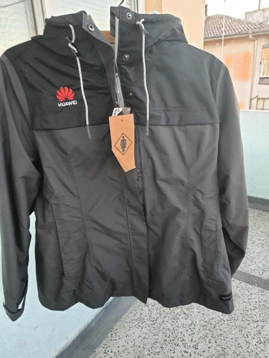 Мъжко черно яке декатлон