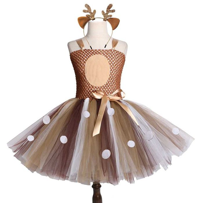 Rochita TUTU Bambi, Caprioara, Ren animale serbare carnaval